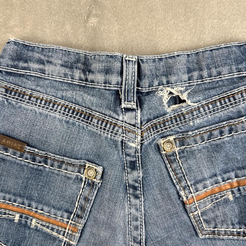 Ariat Jeans Youth Girls B4 Relaxed Bootcut Denim Pants Size 14 B31(j) - Picture 8 of 8